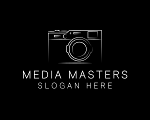 Media - Camera Photography Media logo design