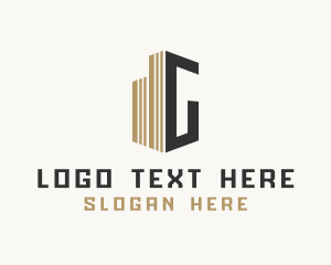 Company Building Letter G Logo