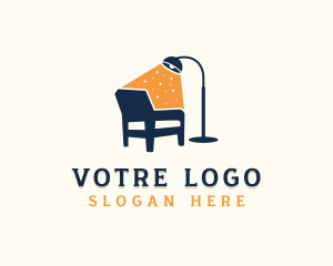 Chair Lamp Upholstery Logo