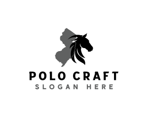 Polo - Horse Equine New Jersey logo design