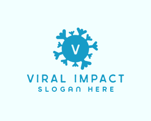 Global Virus Outbreak logo design