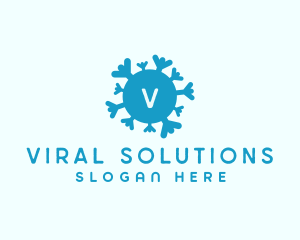 Virology - Global Virus Outbreak logo design