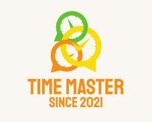 Chronometer - Chat Clock Timer logo design