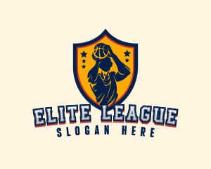 League - Basketball Player League logo design