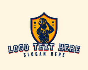 League - Basketball Player League logo design