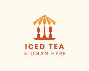 Ice Cream Amusement Park  logo design