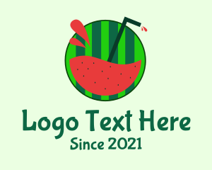 two-fruit shake-logo-examples
