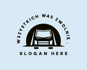 Van Truck Transport Logo