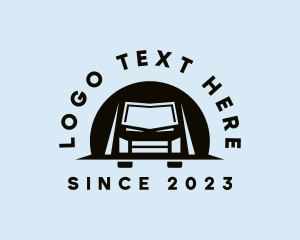 Tyre - Van Truck Transport logo design