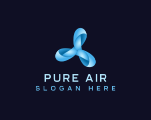 Propeller Air Ventilation logo design