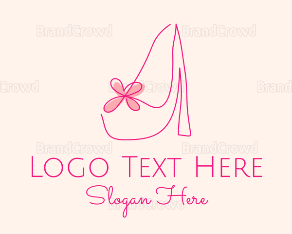 High Heel Women’s Shoe Logo