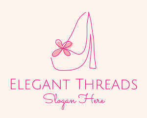 Womenswear - High Heel Women’s Shoe logo design