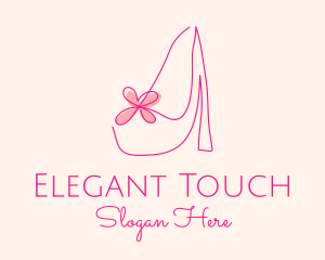 Delicate - High Heel Women’s Shoe logo design