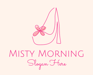 High Heel Women’s Shoe logo design