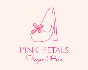 High Heel Women’s Shoe logo design