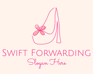 High Heel Women’s Shoe logo design