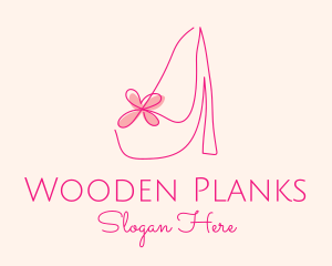 High Heel Women’s Shoe logo design