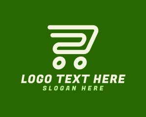 Supermarket - Supermarket Store Cart logo design