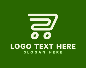 Cart - Supermarket Store Cart logo design