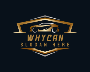 Luxury Car Garage Logo