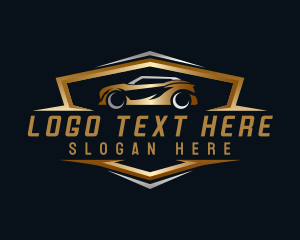 Race Car - Luxury Car Garage logo design