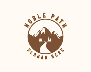 Mountain Peak Pathway logo design