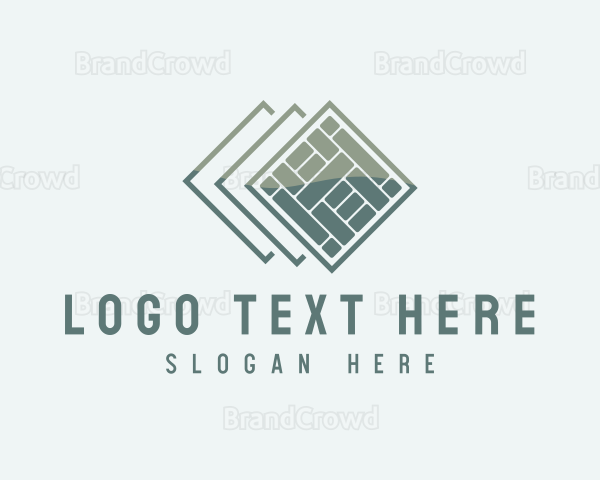 Brick Floor Tile Logo