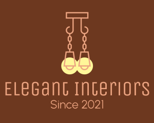 Hanging Lighting Fixture logo design