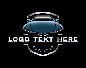 Sedan - Auto Car Detailing logo design