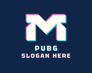 Tech Gaming Letter M  Logo