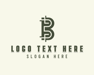 Architect - Company Brand Letter B logo design