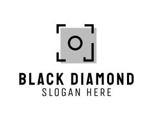 Black - Camera Frame Photography logo design