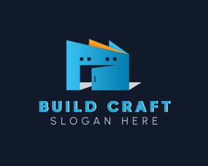 Storage Warehouse Building  logo design