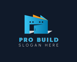 Storage Warehouse Building  logo design