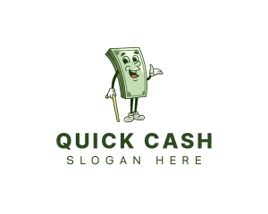 Money Cash Currency logo design