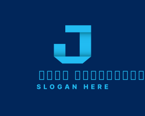 Digital Startup Company Letter J Logo