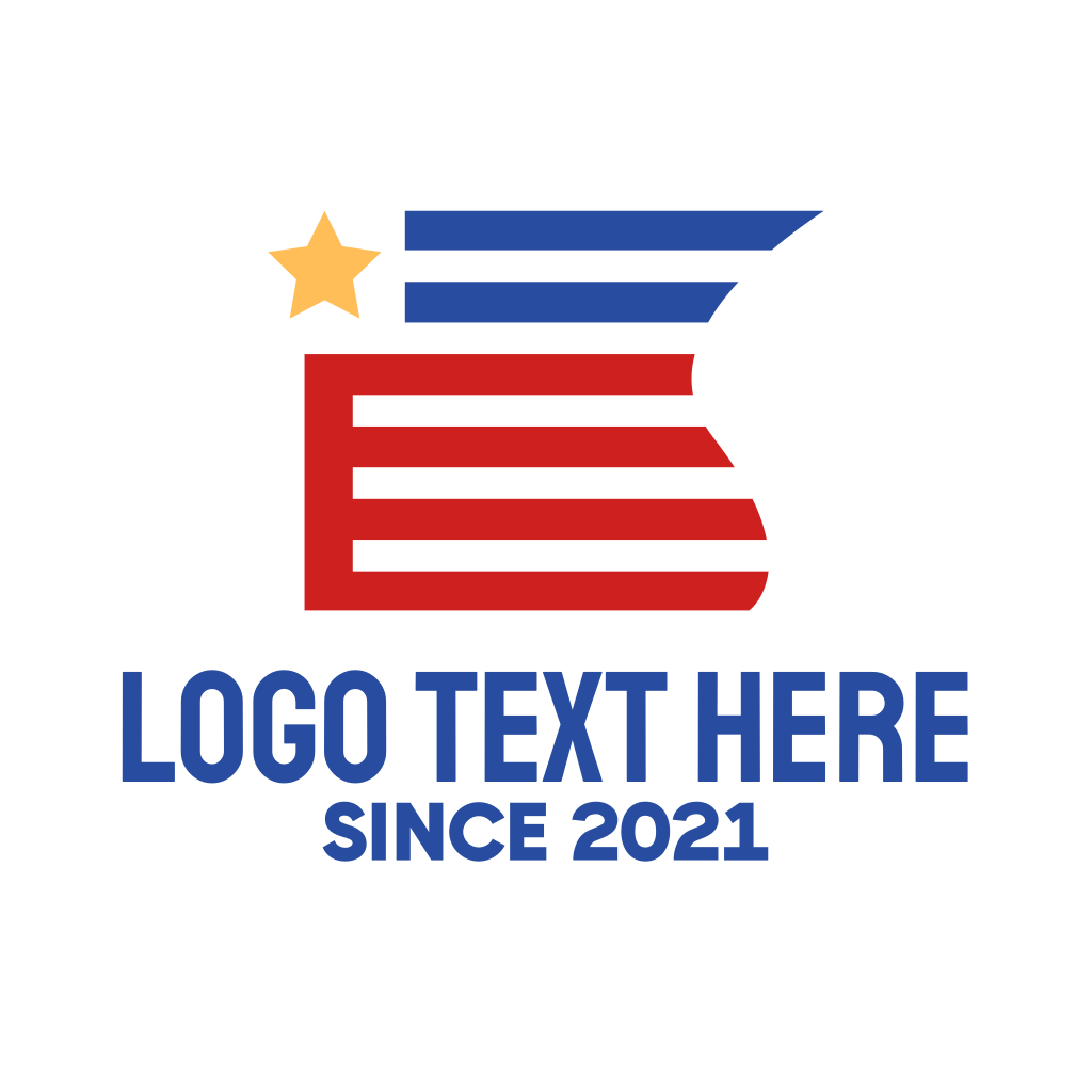 Patriotic American Flag Logo | BrandCrowd Logo Maker