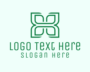 Vegetarian - Natural Leaf Garden logo design