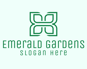 Natural Leaf Garden logo design