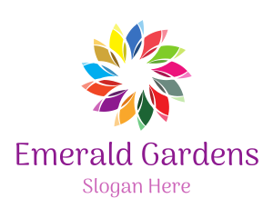 Floral Nature Gardening logo design