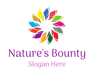 Floral Nature Gardening logo design