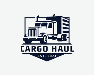 Truck Cargo Logistics logo design