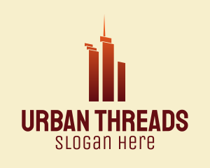 Urban Skyscraper Buildings logo design