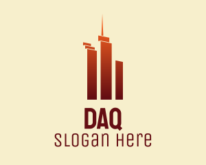 Condo - Urban Skyscraper Buildings logo design