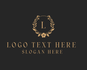 Emblem - Floral Wedding Planner logo design