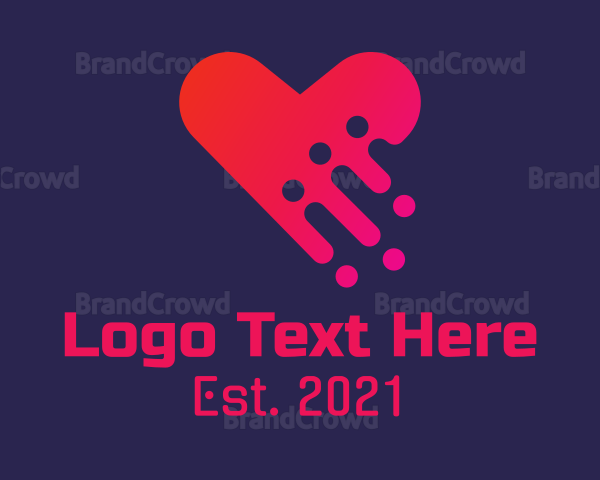 Gradient Dating Website Logo