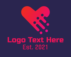 Website - Gradient Dating Website logo design