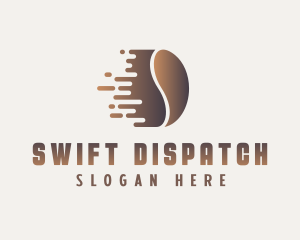 Swift Coffee Bean logo design