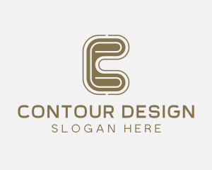 Interior Design Boutique Letter C logo design