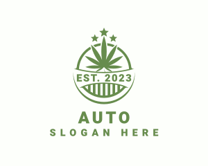 Planting - Marijuana Herb Plant logo design